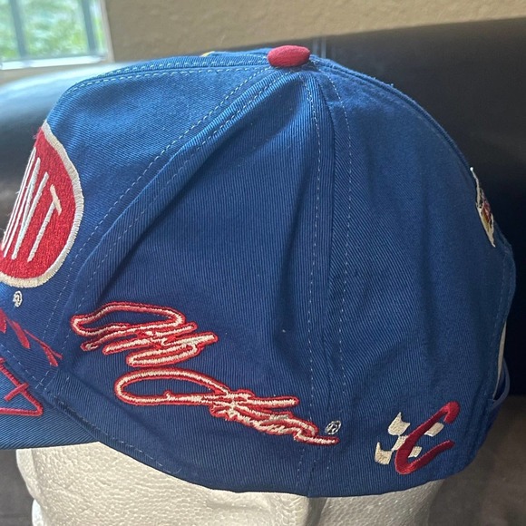 Vintage Nascar Dupont #24 Jeff Gordon Snapback Hat Chase Authentics Rainbow Cap - Picture 3 of 8